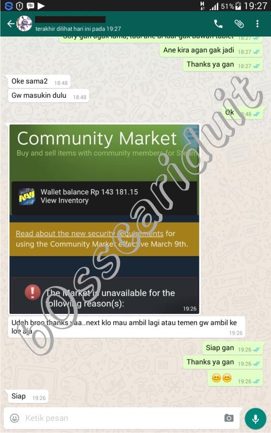 👍👍Feedback &amp; Testimoni by Agan b0sscariduit 👍👍