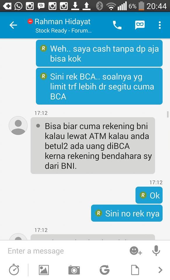 Orang ini 'ditipu' Rp 65 juta beli mobil via BBM, tapi malah bahagia!