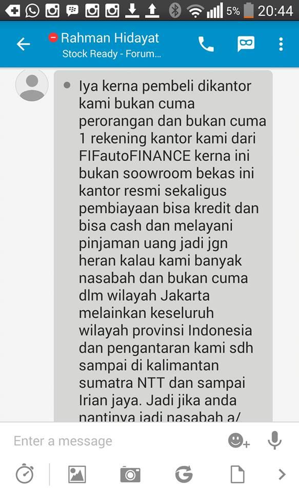 Orang ini 'ditipu' Rp 65 juta beli mobil via BBM, tapi malah bahagia!