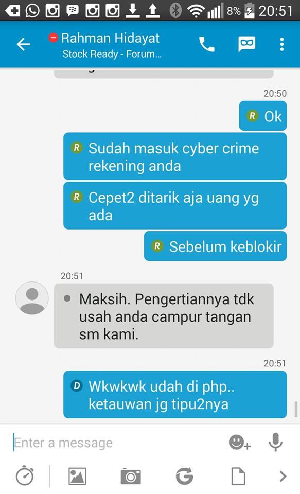Orang ini 'ditipu' Rp 65 juta beli mobil via BBM, tapi malah bahagia!