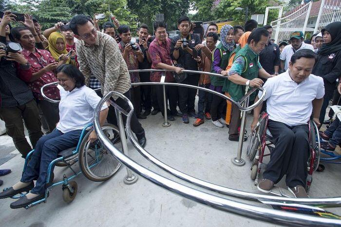Agar trotoar ramah penyandang disabilitas