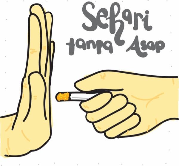 H-1 No Tobacco Day #SehariTanpaAsap #PutItOut yuk bertindak !!!!