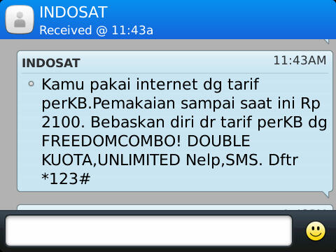 PULSA INDOSAT - IM3 TERPOTONG TANPA ALASAN YANG JELAS!