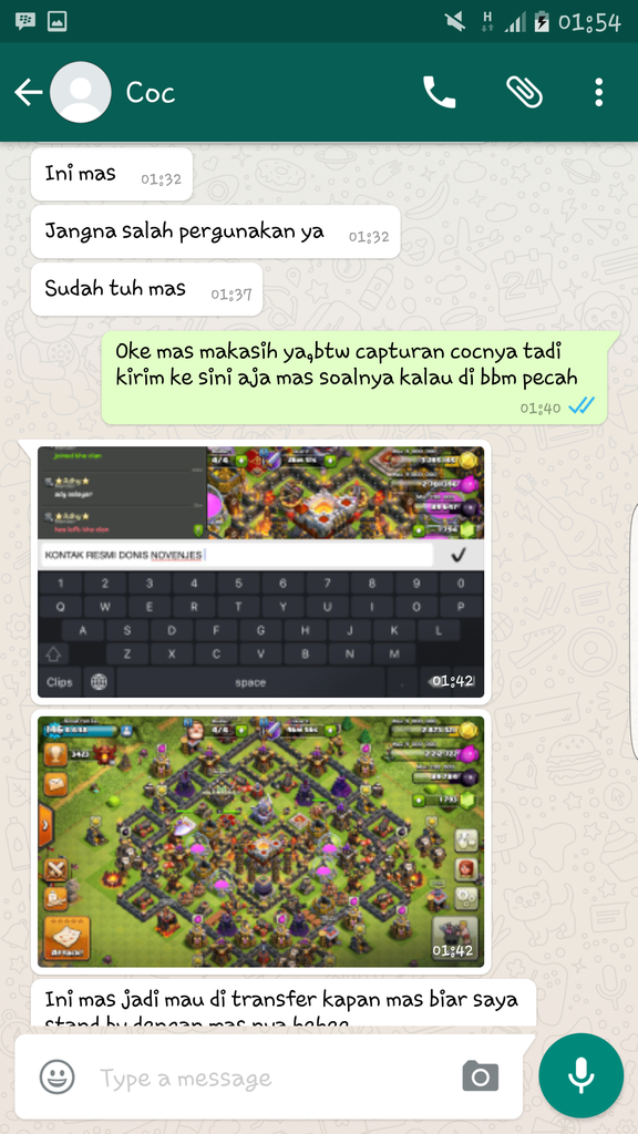 penipuan COC bikin ngakak with pic