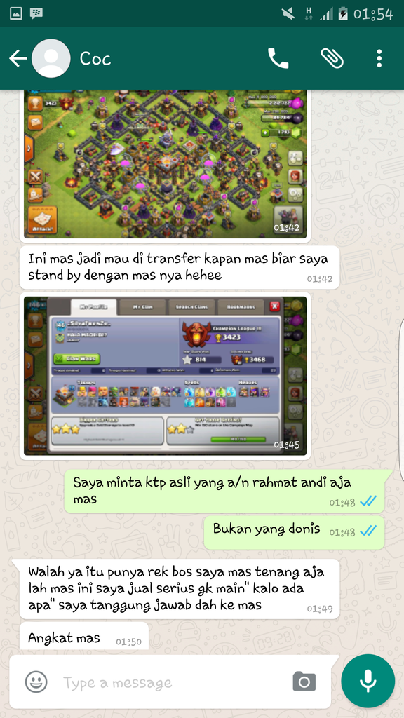 penipuan COC bikin ngakak with pic