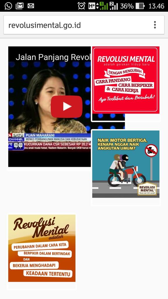 KEMANA DAN DIBUAT APA DANA REVOLUSI MENTAL??