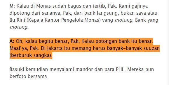 PTUN Minta Izin Reklamasi Pulau G Dicabut, Ahok: Kita Bisa Pakai Jakpro
