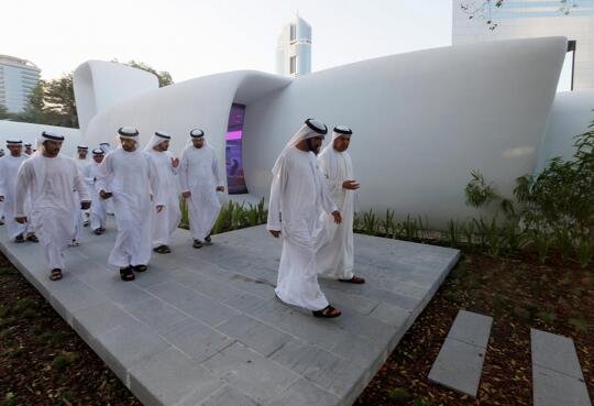 Ini gan gedung pertama di dunia yang dibangun dengan printer 3D