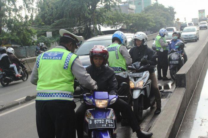 Pemotor, pelanggar lalu lintas terbanyak di Jakarta