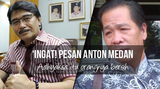Ini Pernyataan Heboh Anton Medan Soal Uang Adhyaksa Dault 