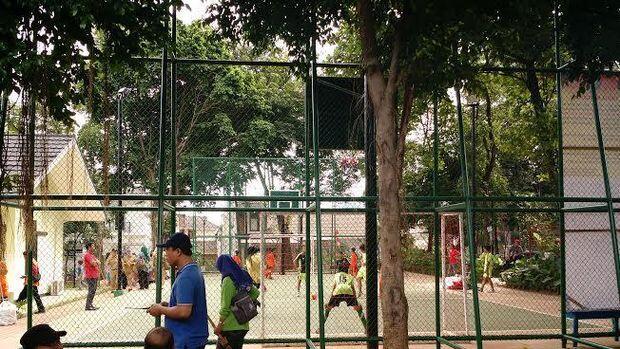 Ahok Resmikan RPTRA Taman Sawo, Hasil CSR Agung Sedayu