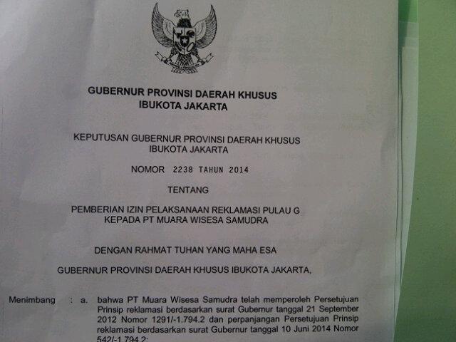 Tidak Terima Rugi, Pengembang Reklamasi Ajukan Banding
