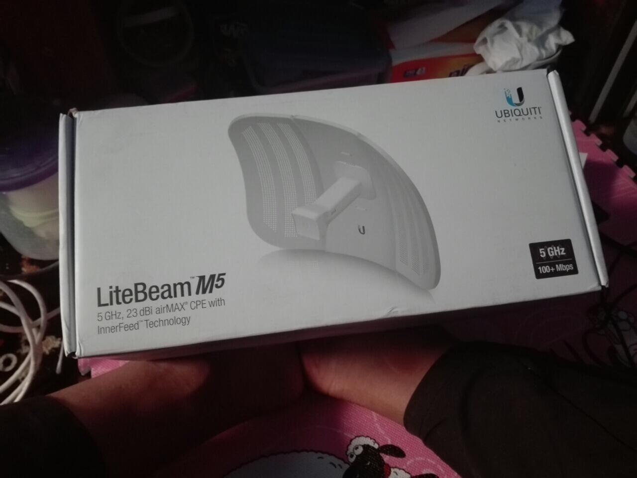 Help, cara setting litebeam M5 , 5ghz, 23 dbi