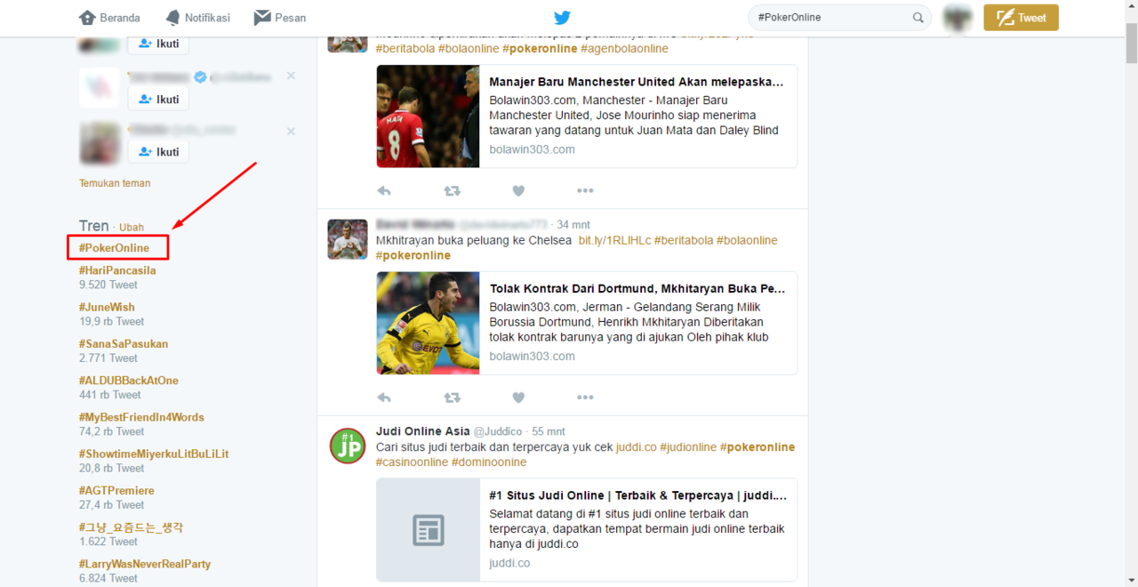 Ketika Judi Telah Menjadi Trending Topik