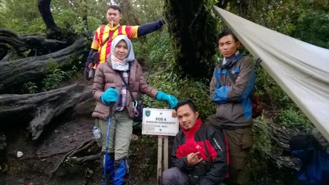 Menikmati tetesan hujan di ganasnya jalur bambangan 24 - 28 maret 2016