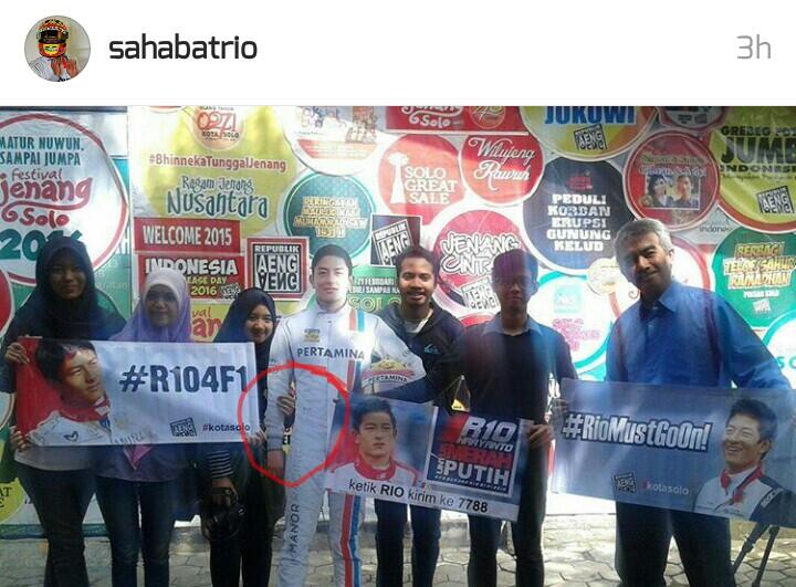 Pastor Maldonado Gantikan Rio Haryanto?