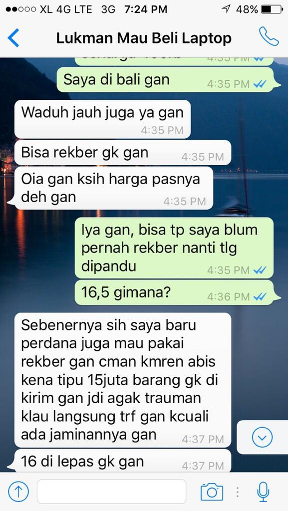 Modus penipuan dengan meminta data diri korban