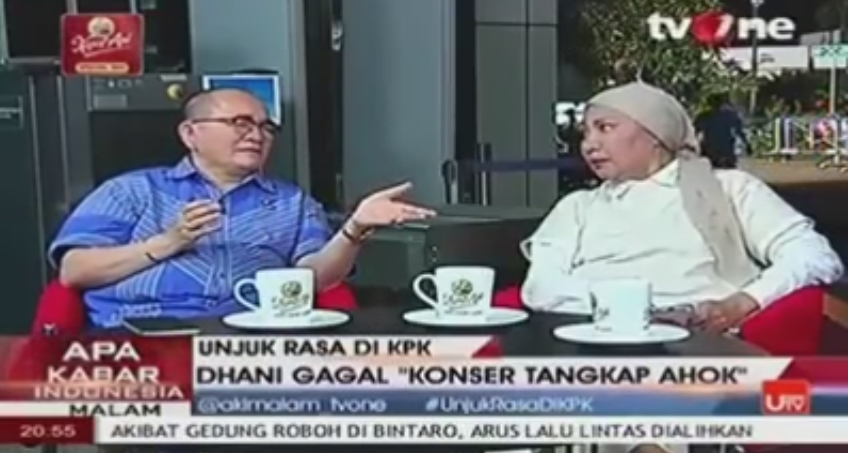 Ratna Sarumpaet Marah Besar Di ledekin Ruhut Saat Debat Bahas Gagal Demo KPK