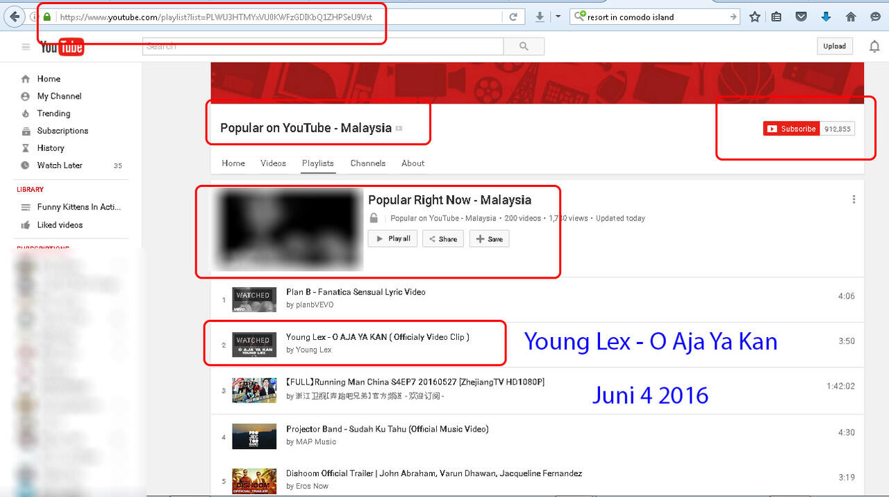 Keren! Lagu2 Indonesia Kembali Masuk Trending Di Youtube Luar Negeri PH Dan Malaysia 