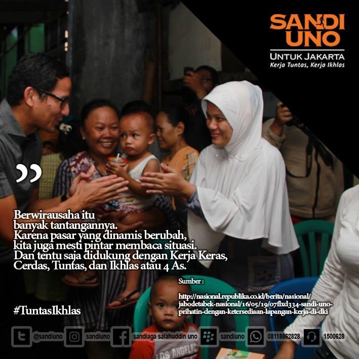 Cegah Narkoba, Sandiaga Uno ingin Anak Muda Sibuk Berwirausaha