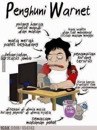 Yang Dirindukan Anak Warnet Setelah Menikah