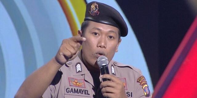 Mengenal Bripka Mei Mahatthir Gamayel Seorang Polisi yang Menghibur