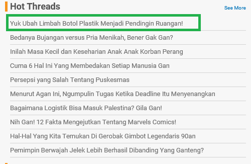 Yuk Ubah Limbah Plastik Menjadi Pendingin Ruangan!