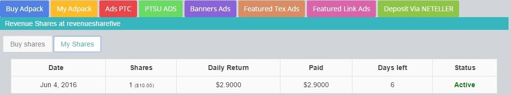 SUPER LEGIT!!The Next TM Gan | $0.19/day , 100% clicks reff