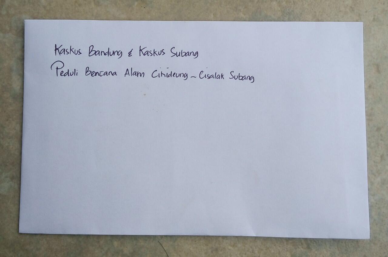 &#91;Field Report&#93; @Kaskusbandung &amp; Kaskus Subang Peduli Bencana