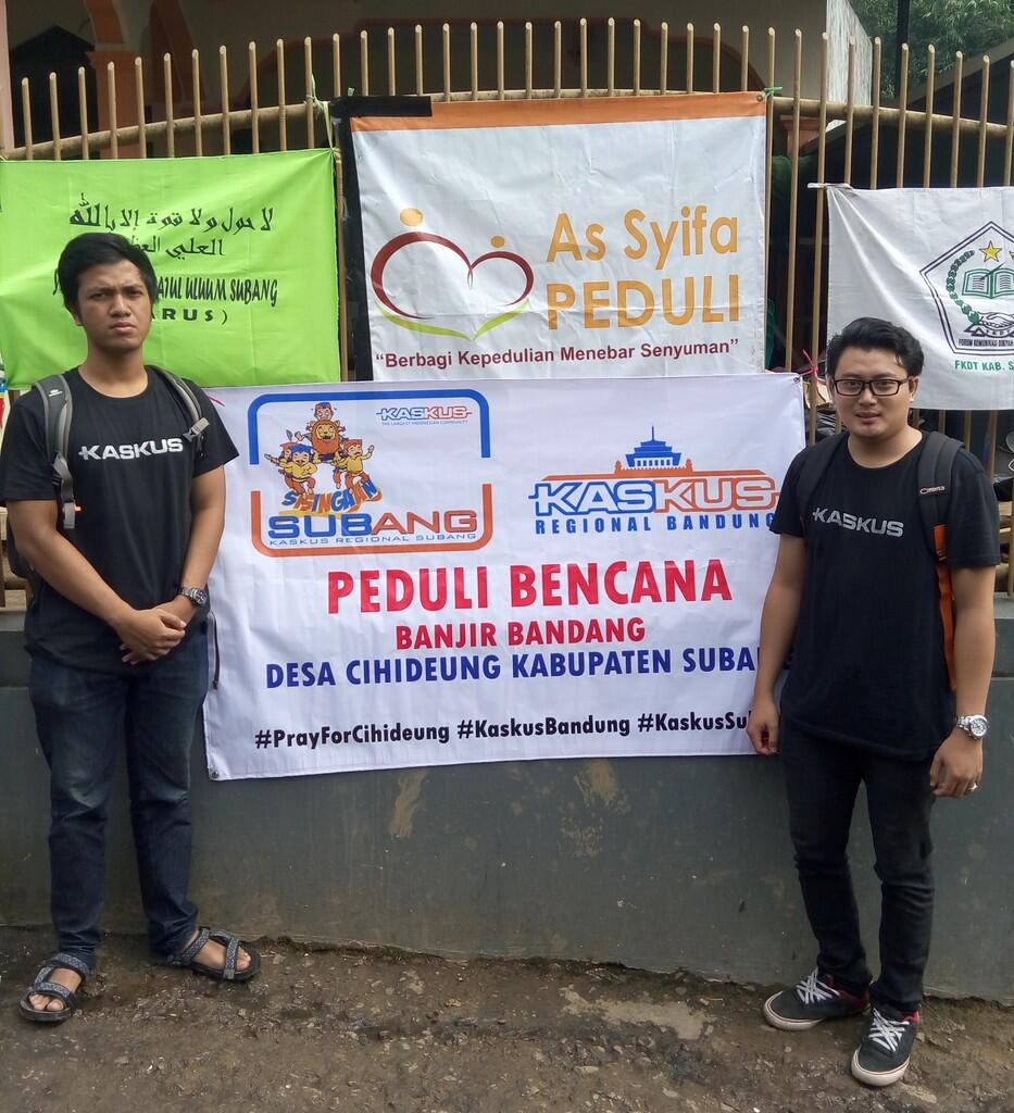 &#91;Field Report&#93; @Kaskusbandung &amp; Kaskus Subang Peduli Bencana