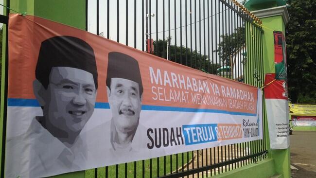 Politisi PDIP: Duet Ahok-Djarot Melengkapi, Tapi Spanduk di DPR Bukan dari Kami
