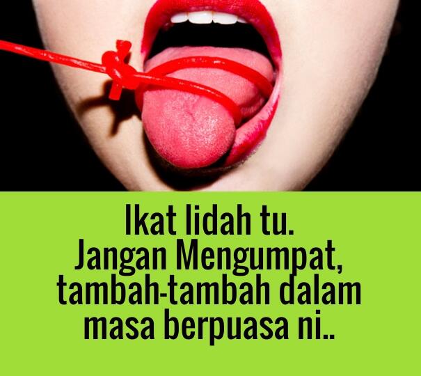Godaan TERBERAT saat BERPUASA (masukkk, hihi..)