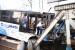Bus TransJakarta Terbalik di Warung Buncit