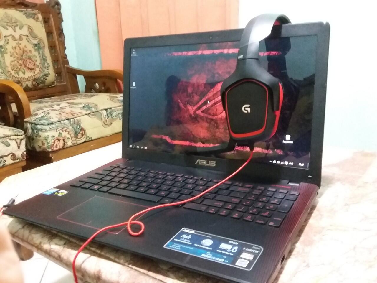 &#91;ASK&#93; Nyangkok keyboard laptop ROG ke X550JX 