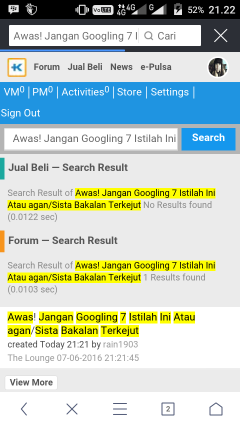 Awas! Jangan Googling 7 Istilah Ini Atau agan/Sista Bakalan Terkejut