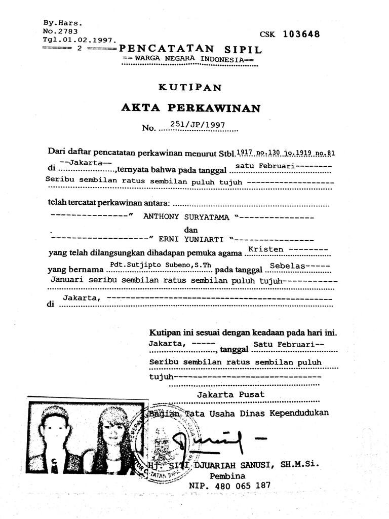Surat Terbuka untuk Anthony Suryatama alias Timotius Hendra