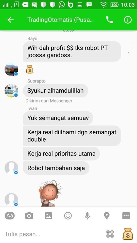 Expert Advisor Profitable konsisten 10 - 30% berbadan hukum 