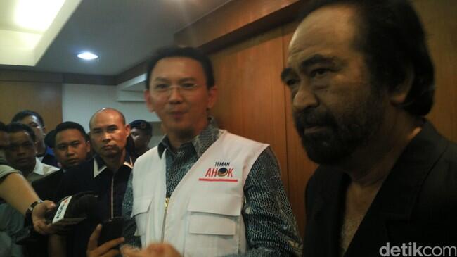 Surya Paloh ke Fahri Hamzah: Bilang Aja Kau Nggak Suka Ahok!