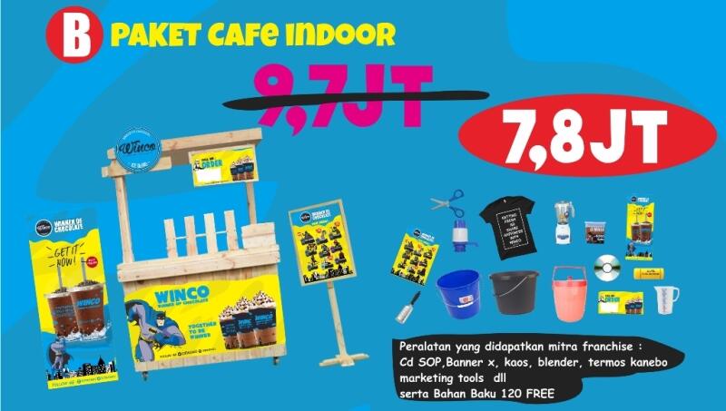 PAKET RESELLER/MITRA ES COKLAT WINCO (MULAI DARI 4JUTAAN) FREE ONGKIR SE INDONESIA