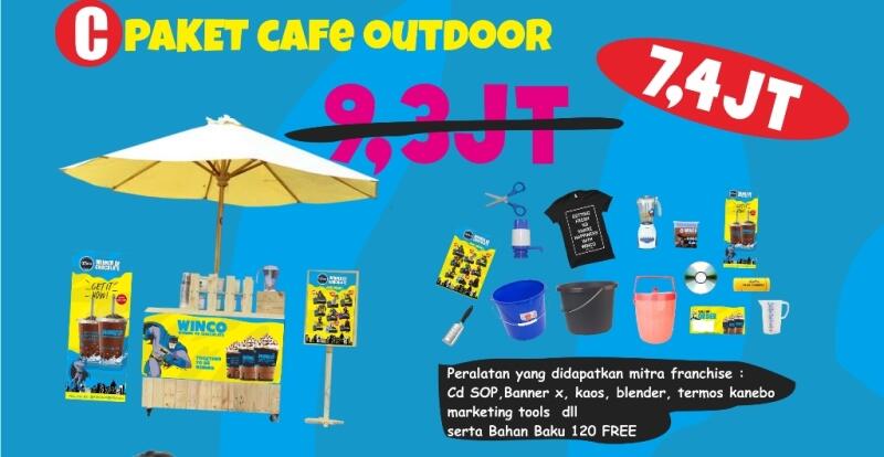 PAKET RESELLER/MITRA ES COKLAT WINCO (MULAI DARI 4JUTAAN) FREE ONGKIR SE INDONESIA