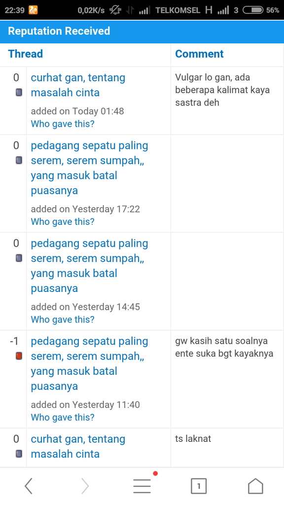 &#91;NGAKAK&#93; gan ane cuma mau share reputasi ane di kaskus.. dilarng ngakak gk masuk homo