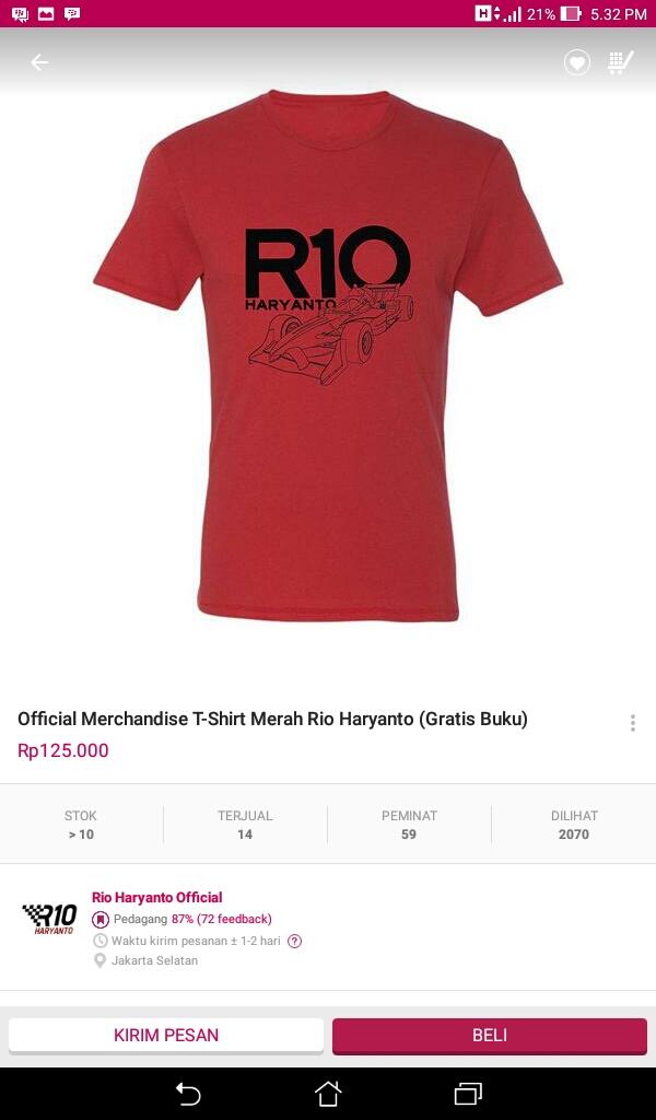 EXCLUSIVE MERCHANDISE RIO HARYANTO