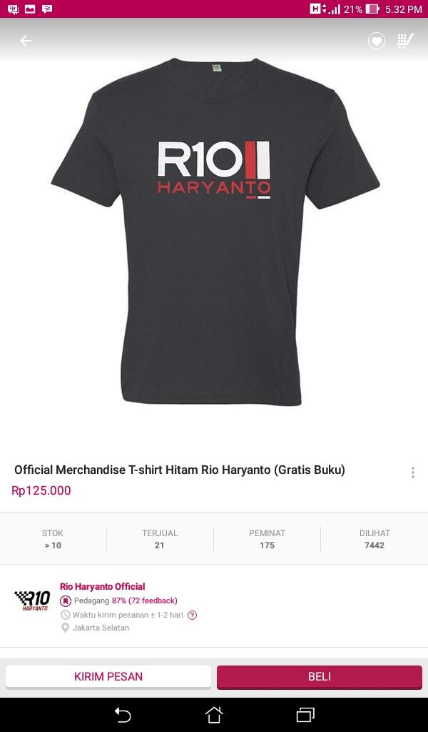EXCLUSIVE MERCHANDISE RIO HARYANTO
