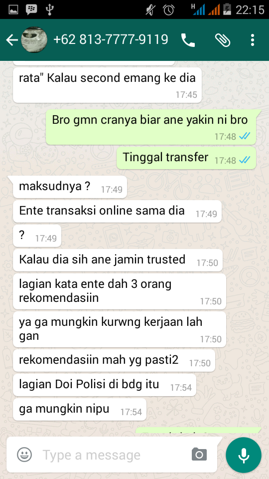 penipuan masih anget banget,,,,nomer pelaku masih aktif semua,,,