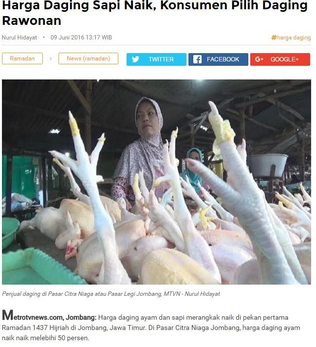 Ampun..Harga Wortel pun Naik 2 Kali Lipat!