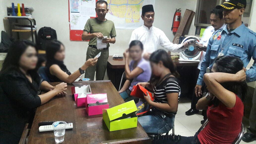 Satgas Menyamar, Lima PSK Berhasil Terkena Penjangkauan