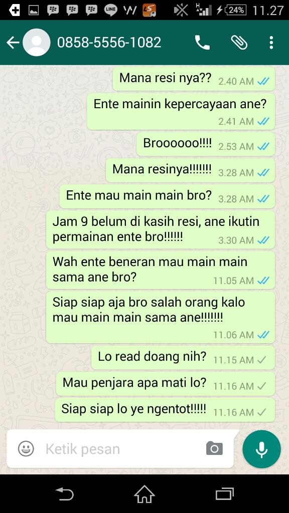 Hati Hati id jemurankolor rekening bank permata 4120086257 an mohamad irvan mawn