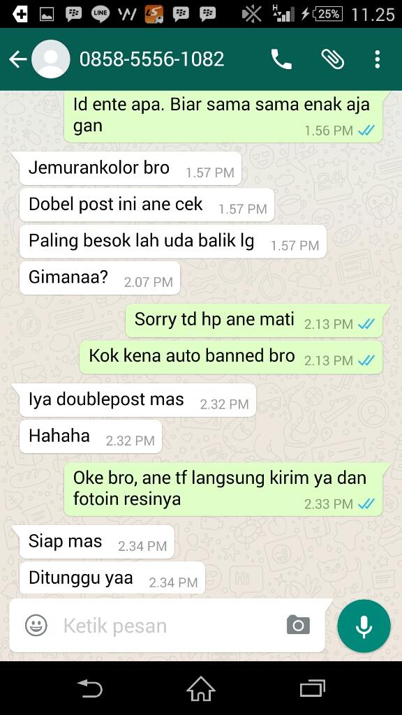 Hati Hati id jemurankolor rekening bank permata 4120086257 an mohamad irvan mawn