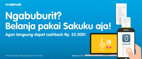 Ngabuburit Asik Bareng Sakuku dan Dapetin Cashback 25ribu Rupiah!