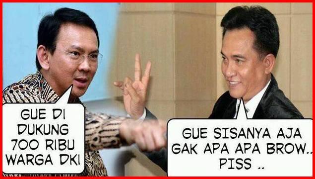 Bila Ahok Tak Sanggup Ikuti UU Pilkada, Lebih Baik Jangan Maju 